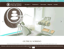 Tablet Screenshot of pedesini.com